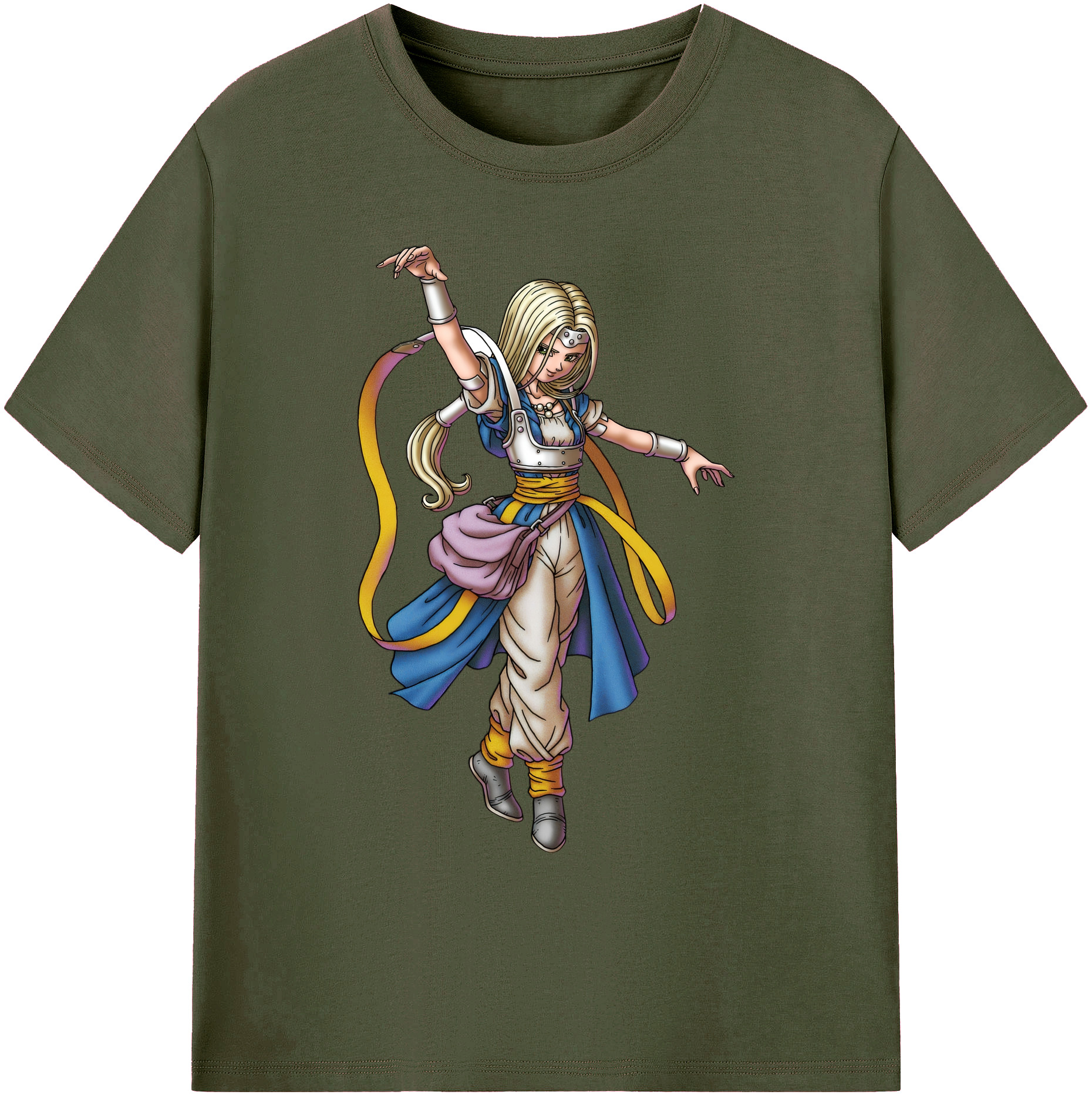 （画像用） ドラゴンクエスト Doragon Kuesuto Dragon Quest 綿100％ メンズ半袖Tシャツ｜肌触りやわらか＆通気性